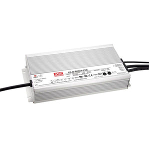 Säädettävä LED-vakiojänniteteholähde Mean Well HLG-600H-24A