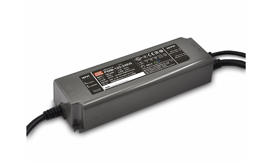 Mean Well PWM-120-12-KN 120W KNX PWM LED-virtalähde 12V LED-nauhoille, kompaktissa muovikotelossa, suunniteltu tarkkaan 0,01 % himmennykseen älyvalaistuksessa