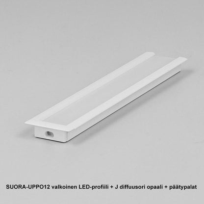 suora-uppo12-led-profiili-diffuusorilla-ja-paatypaloilla-valkoinen