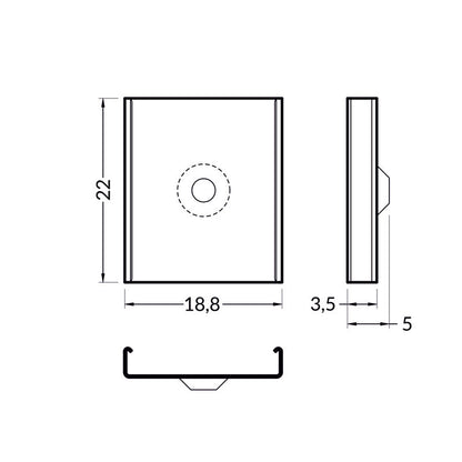 y-kiinnike-kartio-mitat